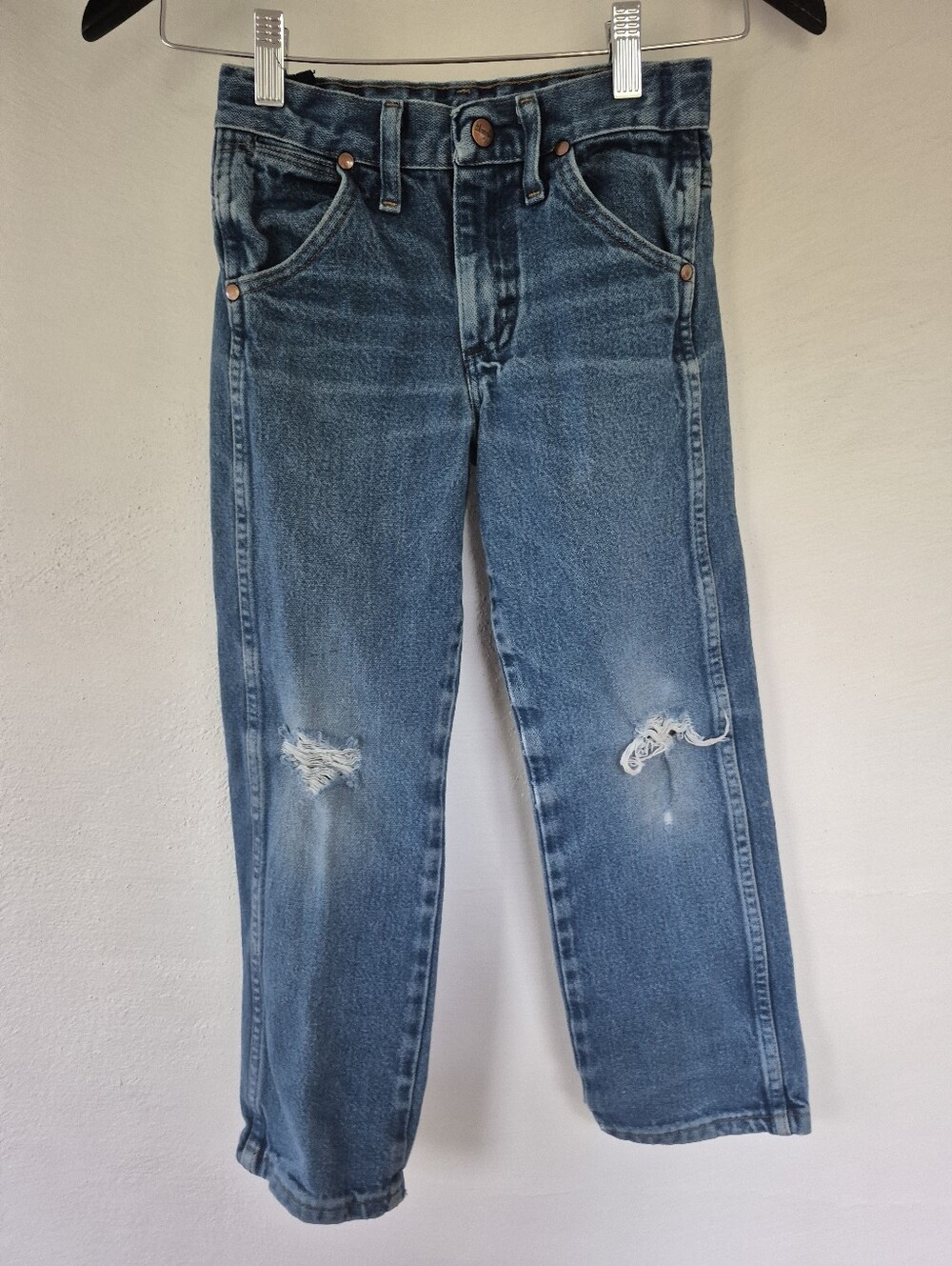 Play Condition Wranglers Boys Size 7 100% Cotton